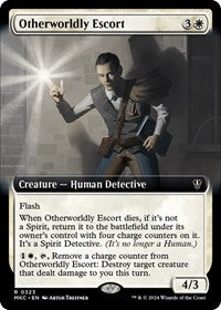 Otherworldly Escort (Extended Art) (323) [Commander: Murders at Karlov Manor]