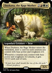 Duskana, the Rage Mother (Extended Art) (312) [Commander: Murders at Karlov Manor]