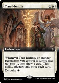 True Identity (Extended Art) (327) [Commander: Murders at Karlov Manor]