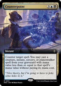 Counterpoint (Extended Art) (351) [Commander: Murders at Karlov Manor]