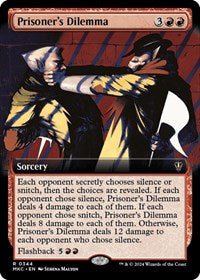 Prisoner's Dilemma (Extended Art) (344) [Commander: Murders at Karlov Manor]