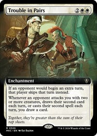 Trouble in Pairs (Extended Art) (326) [Commander: Murders at Karlov Manor]