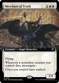 Merchant of Truth (Extended Art) (322) [Commander: Murders at Karlov Manor]