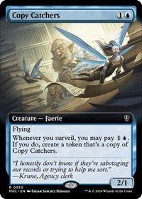 Copy Catchers (Extended Art) (330) [Commander: Murders at Karlov Manor]