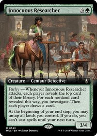 Innocuous Researcher (Extended Art) (348) [Commander: Murders at Karlov Manor]