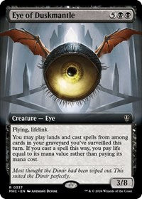 Eye of Duskmantle (Extended Art) (337) [Commander: Murders at Karlov Manor]