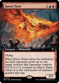 Havoc Eater (Extended Art) (341) [Commander: Murders at Karlov Manor]