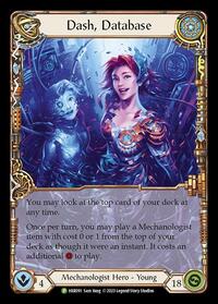 Dash, Database - HER091 (HER091) [Flesh and Blood: Promo Cards]