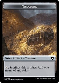 Treasure // Ogre Double-Sided Token (48 // 28) [Commander Masters]