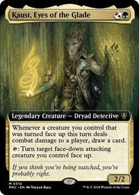 Kaust, Eyes of the Glade (Extended Art) (314) [Commander: Murders at Karlov Manor]