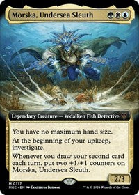 Morska, Undersea Sleuth (Extended Art) (317) [Commander: Murders at Karlov Manor]