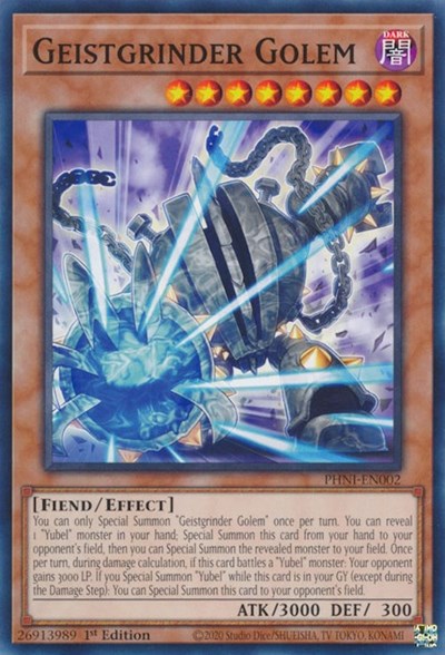 Geistgrinder Golem (PHNI-EN002) [Phantom Nightmare]