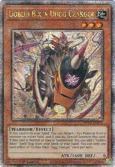 Goblin Biker Dugg Charger (Quarter Century Secret Rare) (PHNI-EN008) [Phantom Nightmare]
