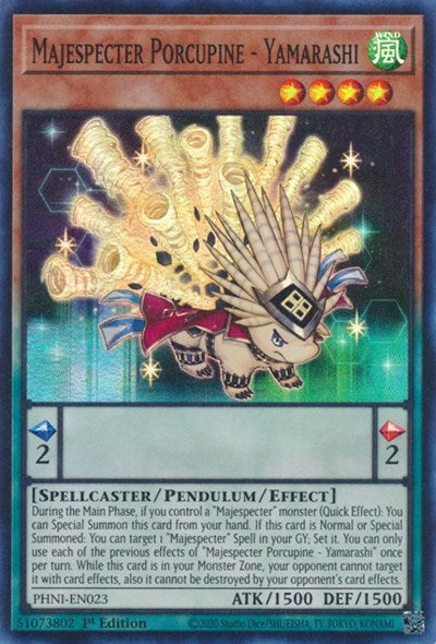 Majespecter Porcupine - Yamarashi (PHNI-EN023) [Phantom Nightmare]