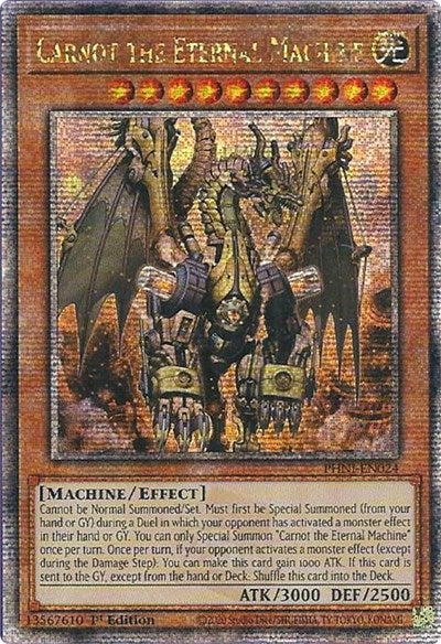 Carnot the Eternal Machine (Quarter Century Secret Rare) (PHNI-EN024) [Phantom Nightmare]