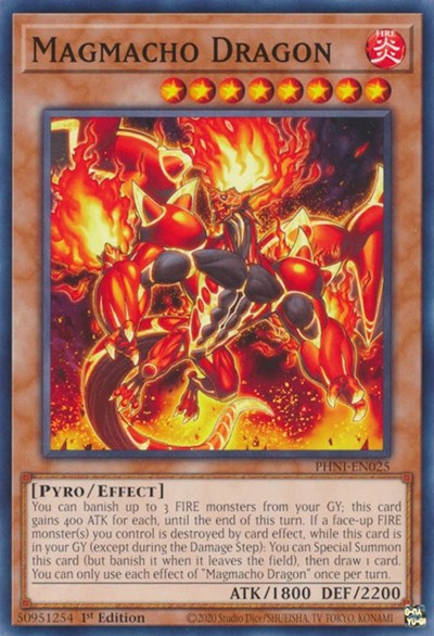 Magmacho Dragon (PHNI-EN025) [Phantom Nightmare]