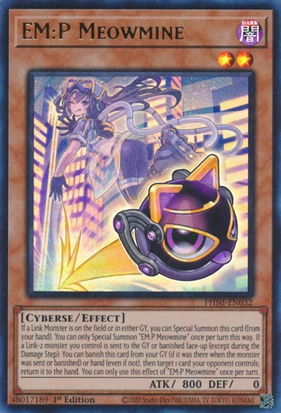 EM:P Meowmine (PHNI-EN032) [Phantom Nightmare]