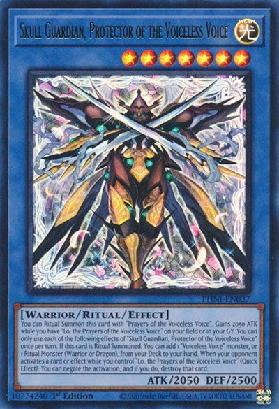 Skull Guardian, Protector of the Voiceless Voice (PHNI-EN037) [Phantom Nightmare]