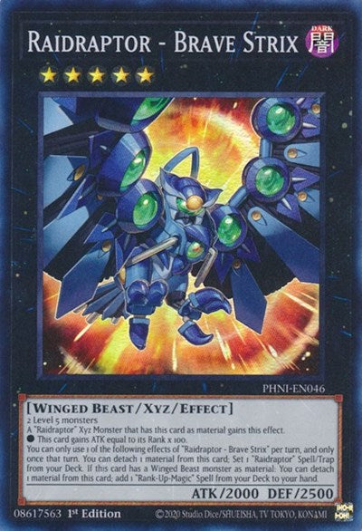 Raidraptor - Brave Strix (PHNI-EN046) [Phantom Nightmare]