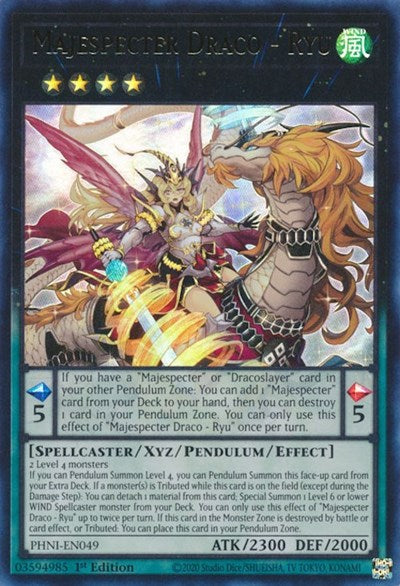 Majespecter Draco - Ryu (PHNI-EN049) [Phantom Nightmare]