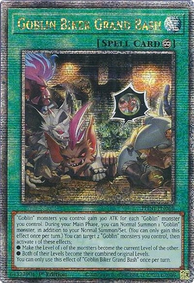 Goblin Biker Grand Bash (Quarter Century Secret Rare) (PHNI-EN060) [Phantom Nightmare]