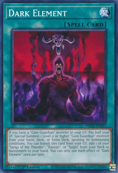 Dark Element (PHNI-EN063) [Phantom Nightmare]