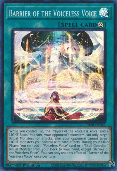 Barrier of the Voiceless Voice (PHNI-EN067) [Phantom Nightmare]