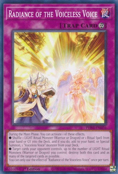 Radiance of the Voiceless Voice (PHNI-EN076) [Phantom Nightmare]