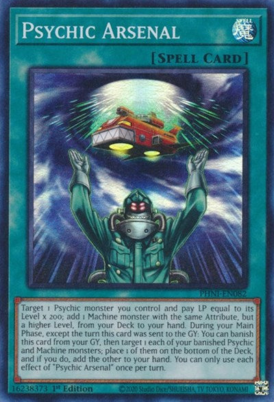 Psychic Arsenal (PHNI-EN082) [Phantom Nightmare]