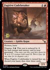 Fugitive Codebreaker (127) [Prerelease Cards]