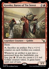 Krenko, Baron of Tin Street (135) [Prerelease Cards]