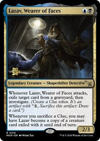 Lazav, Wearer of Faces (216) [Prerelease Cards]