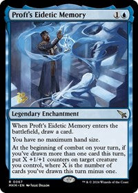 Proft's Eidetic Memory (67) [Prerelease Cards]