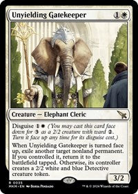 Unyielding Gatekeeper (35) [Prerelease Cards]