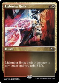Lightning Helix (426) [Promo Pack: Murders at Karlov Manor]