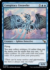 Conspiracy Unraveler (47) [Promo Pack: Murders at Karlov Manor]