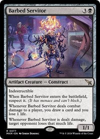 Barbed Servitor (77) [Promo Pack: Murders at Karlov Manor]