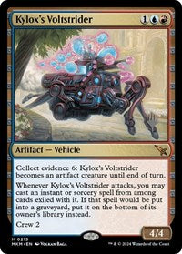 Kylox's Voltstrider (215) [Promo Pack: Murders at Karlov Manor]