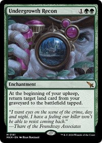 Undergrowth Recon (181) [Promo Pack: Murders at Karlov Manor]