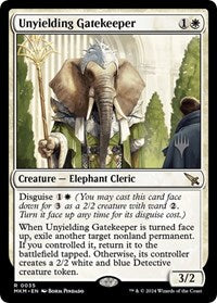 Unyielding Gatekeeper (35) [Promo Pack: Murders at Karlov Manor]