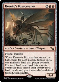 Krenko's Buzzcrusher (136) [Promo Pack: Murders at Karlov Manor]