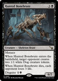 Hunted Bonebrute (87) [Promo Pack: Murders at Karlov Manor]