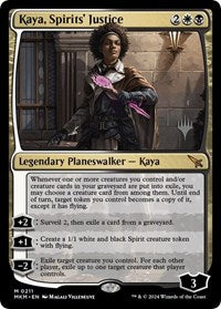 Kaya, Spirits' Justice (211) [Promo Pack: Murders at Karlov Manor]