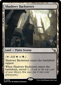 Shadowy Backstreet (268) [Promo Pack: Murders at Karlov Manor]