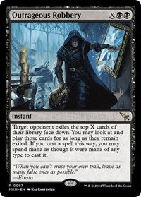 Outrageous Robbery (97) [Promo Pack: Murders at Karlov Manor]