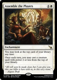 Assemble the Players (3) [Promo Pack: Murders at Karlov Manor]