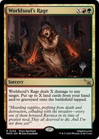 Worldsoul's Rage (244) [Promo Pack: Murders at Karlov Manor]