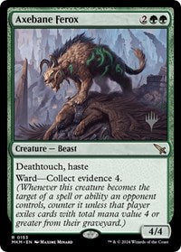 Axebane Ferox (153) [Promo Pack: Murders at Karlov Manor]