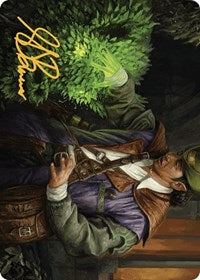 Hedge Whisperer Art Card (Gold-Stamped Signature) (14) [Art Series: Murders at Karlov Manor]