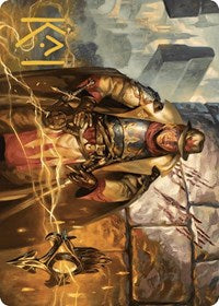 Tenth District Hero Art Card (Gold-Stamped Signature) (4) [Art Series: Murders at Karlov Manor]